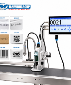 Máy in phun băng tải D21A-25.4 một đầu in