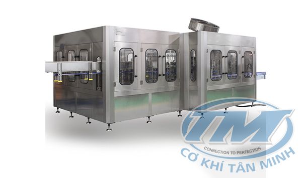 DÂY CHUYỀN CHIẾT RÓT NƯỚC KHOÁNG TỰ ĐỘNG CGF 40-40-10 (TMKM-K06)