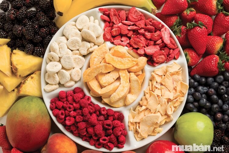 Trái cây sấy khô có tác dụng gì